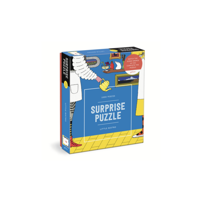 Galison: Little Bistro 1000 Piece Surprise Puzzle