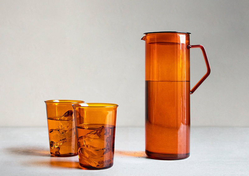 KINTO Cast Amber Jug (1200ml/40.8oz)