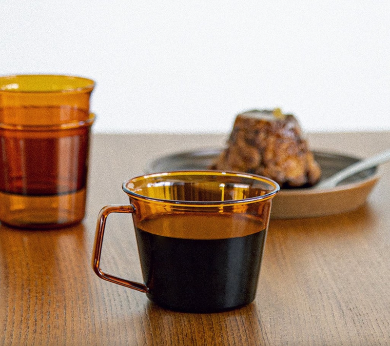 KINTO Cast Amber Mug (220ml/7.5oz)
