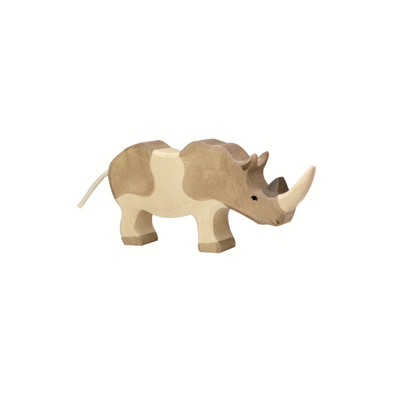Holztiger Rhinoceros