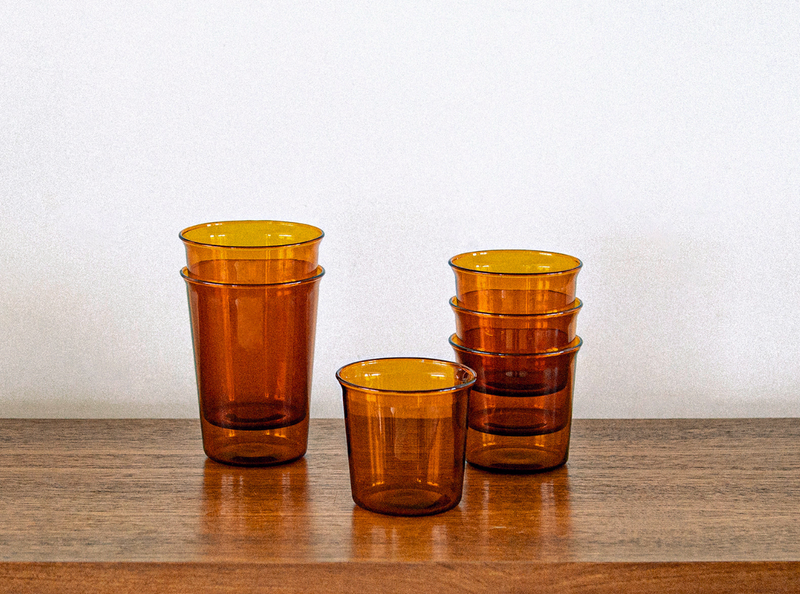 KINTO Cast Amber Glass (180ml/6.1oz)