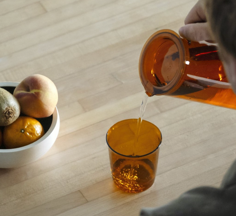 KINTO Cast Amber Glass (250ml/8.5oz)