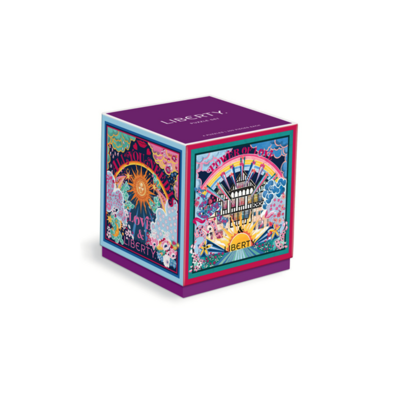 Galison: Liberty Power of Love Set of 4 Puzzles