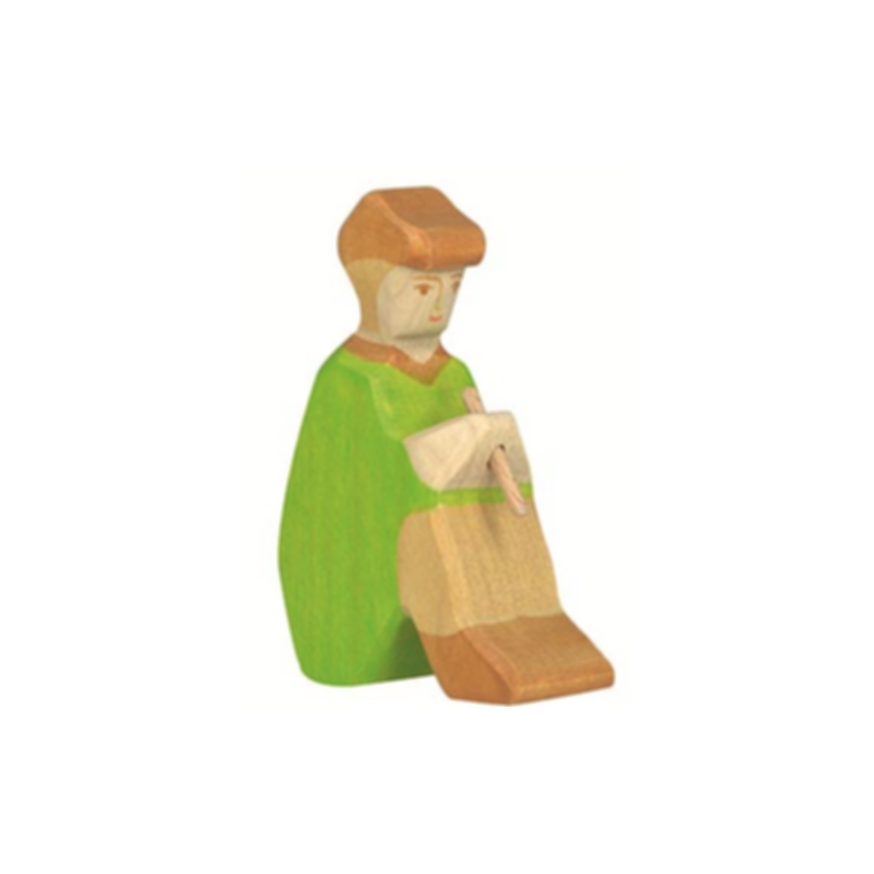 Holztiger Shepherd with Flute 3