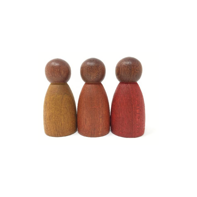 Grapat Wood Nins Dark with warm colours