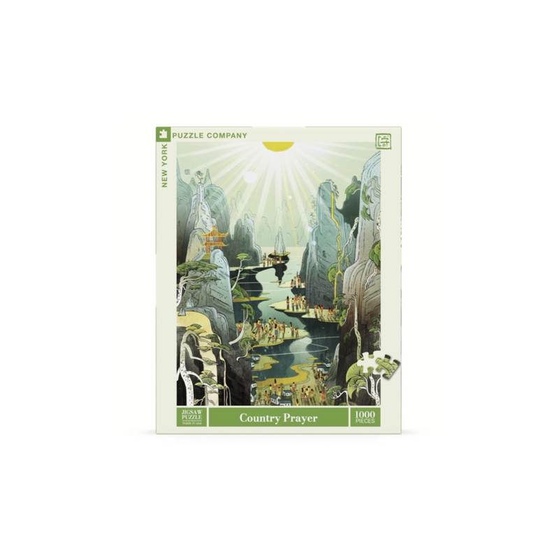 New York Puzzle  - Country Prayer 1000 Piece Puzzle