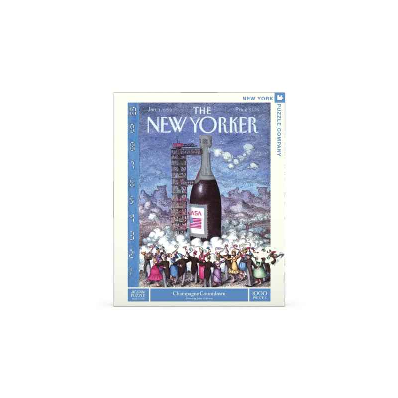 New York Puzzle - Champagne Countdown 1000 Piece Puzzle