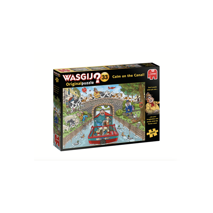 Wasgij Original 33, Calm on the Canal! 1000pcs