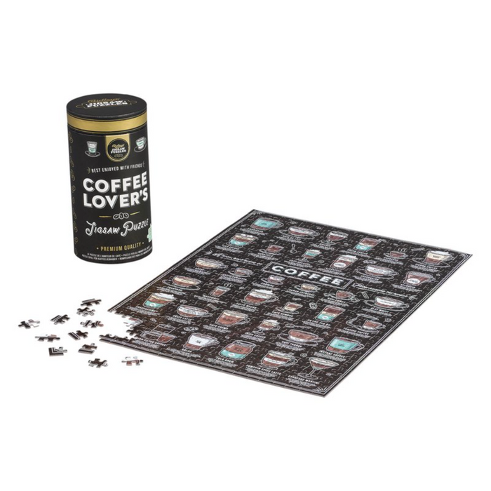 Ridley's Coffee Lover's 500 Piece Jigsaw Puzzle in Canister