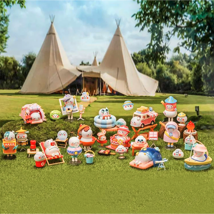 Pop Mart Bobo and Coco Go Camping Blind Box Series