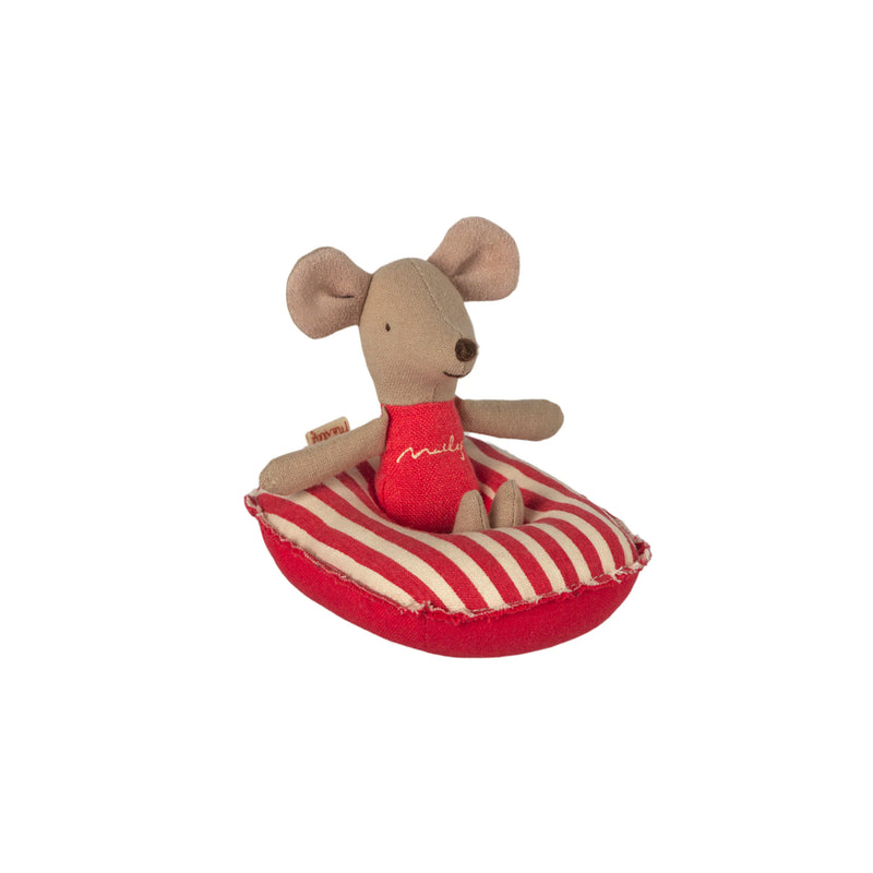 Maileg Beach Raft, Red Stripe