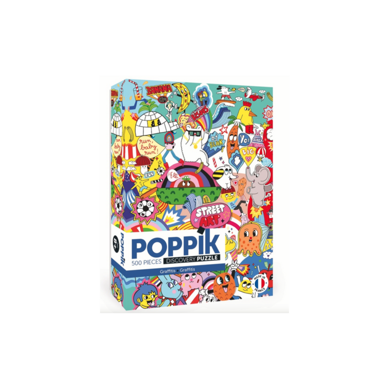 Poppik Discovery Puzzle Graffitis / Street Art 500pcs