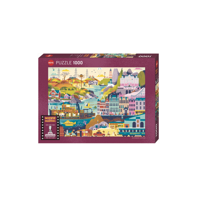 Heye Movie Masters, Wes Anderson Films, 1000 Pieces