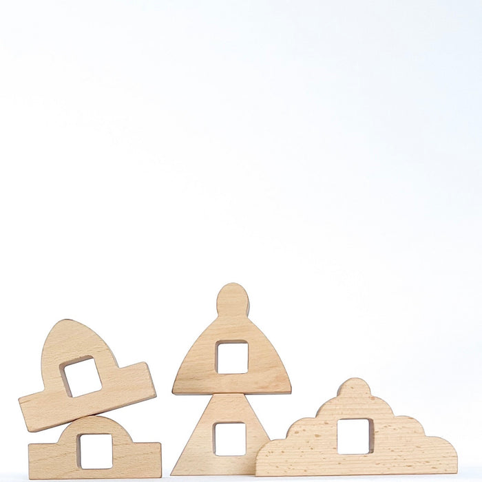 Papoose Building - Dutch Roof Toppers 5pcs