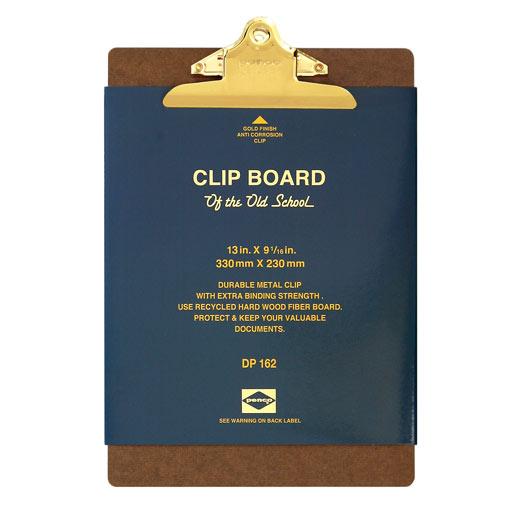 Penco Old School Clipboard/ A4/ Gold Clip