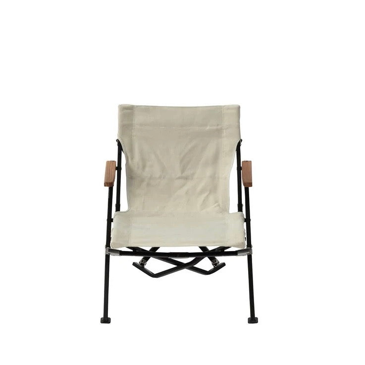 Snow Peak Luxury Low Beach Chair Ivory