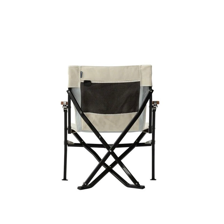 Snow Peak Luxury Low Beach Chair Ivory