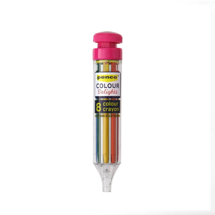Penco 8 Color Crayon