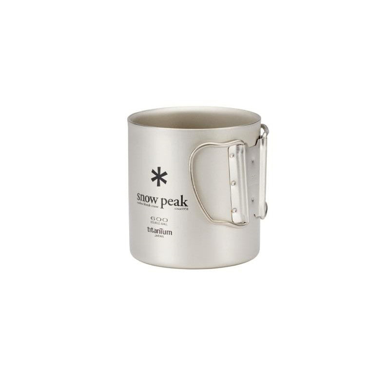 Snow Peak Titanium Double Wall Mug 600ml