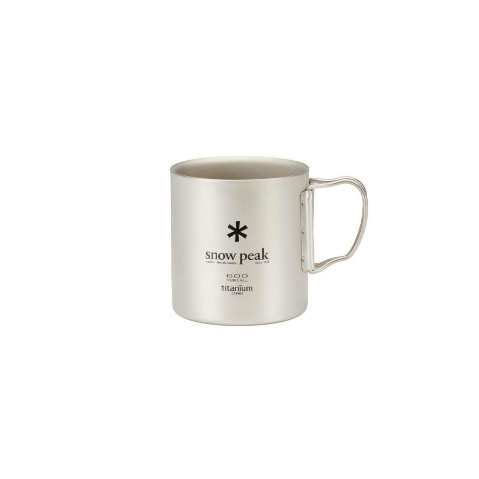 Snow Peak - Titanium Double Wall Mug 600ml | WEVE SHOP TORONTO